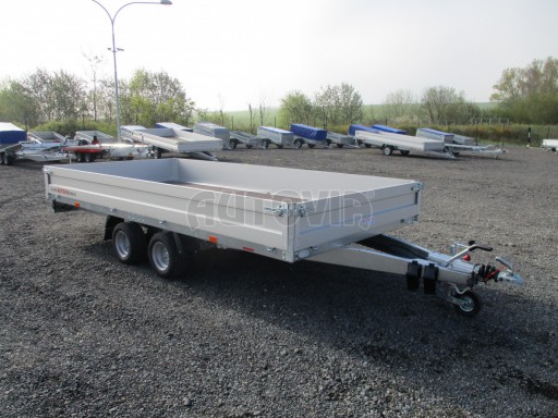 Dvounápravový přívěs ZV 41 2,7T B2 4,18x2,01/0,35
