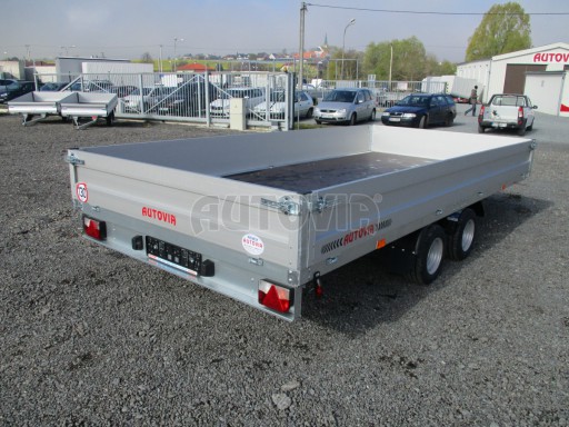 Dvounápravový přívěs ZV 41 2,7T B2 4,18x2,01/0,35