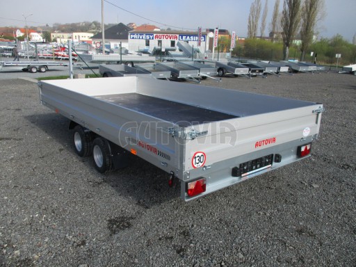 Dvounápravový přívěs ZV 41 2,7T B2 4,18x2,01/0,35