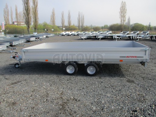 Dvounápravový přívěs ZV 41 2,7T B2 4,18x2,01/0,35