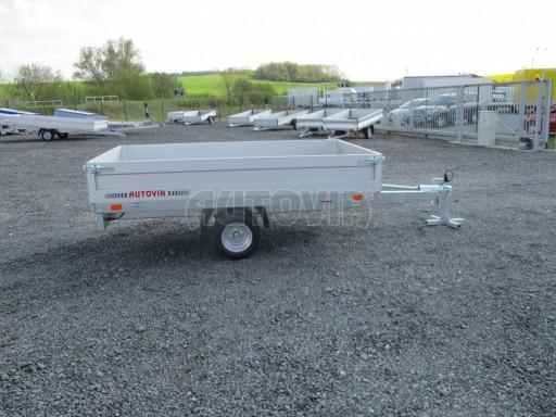 Nebrzděný přívěs ZV 22 750kg N1 2,55x1,50/0,35 10