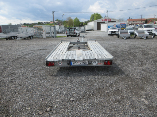 Bazarový přívěs na přepravu aut AKR 1,5T 3,50x1,95 č.7