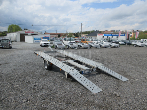 Bazarový přívěs na přepravu aut AKR 1,5T 3,50x1,95 č.2