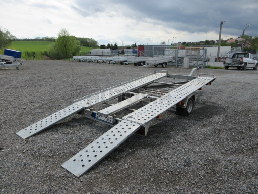 Bazarový přívěs na přepravu aut AKR 1,5T 3,50x1,95 č.15