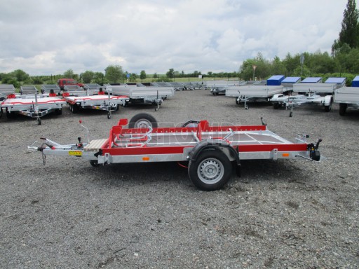 Hydraulicky sklopný přepravník MOTO HS 1,35T AL red 3,02x1,72/0,10* č.12