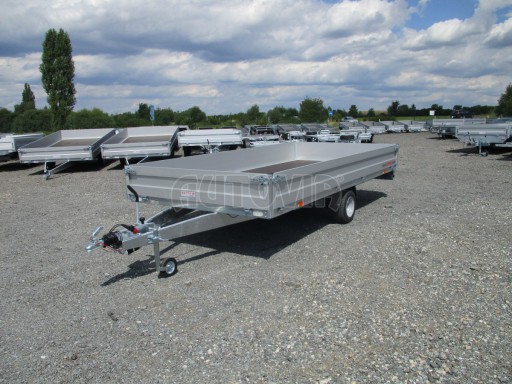 Jednonápravový vozík ZV 41 1,3T B1 4,18x2,01/0,35 10