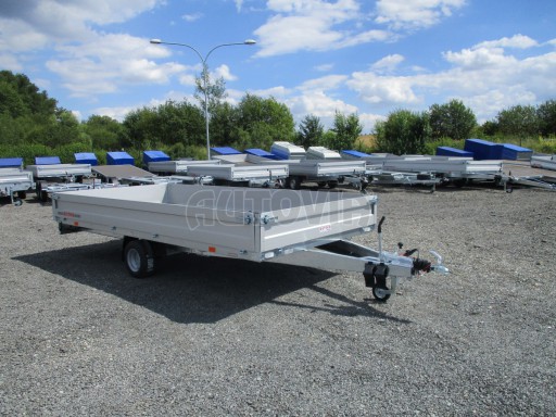 Jednonápravový vozík ZV 41 1,3T B1 4,18x2,01/0,35 10