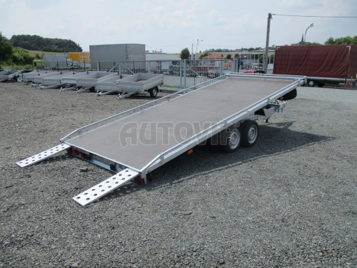 Hydraulicky sklopný přepravník AD 3,5T 5,17x2,09 PLATO