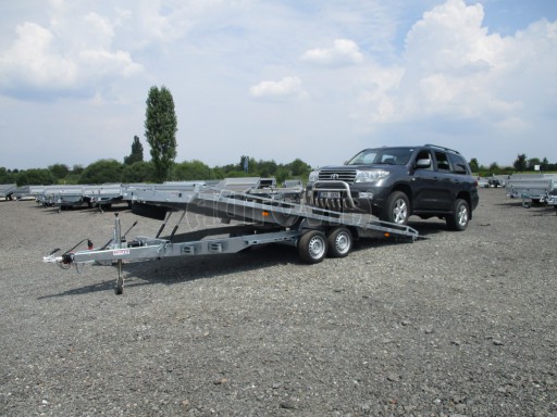 Hydraulicky sklopný přepravník AD 3,5T 5,17x2,09 PLATO