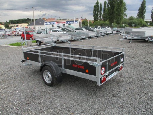 Přívěsný vozík za auto ZV 30 750kg N1 3,01x1,30/0,30 RE