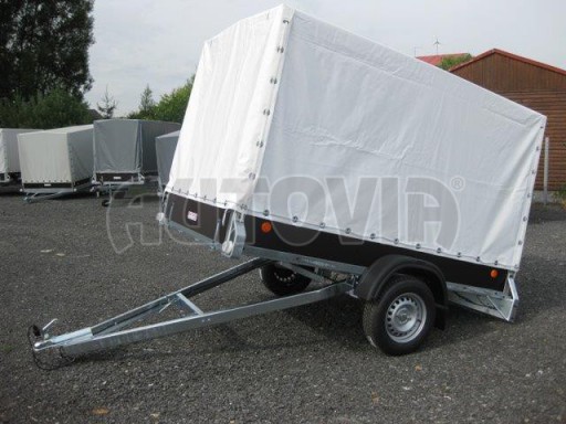 Sklopný přívěs s plachtou ZV 26 750kg N1 skl 2,50x1,30/1,57 POČ