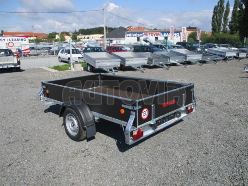 Překližkový přívěsný vozík ZV 27 750kg N1 2,50x1,48/0,35 LP POČ