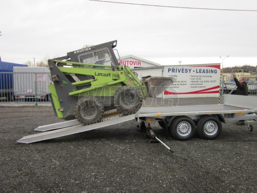 Nájezd hliníkový 4000 mm (4100kg na pár) č.6