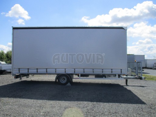 Tandemový jednoosý vzduchem brzděný přívěs AVG 10T B1 7,40x2,48/3,06 č.5