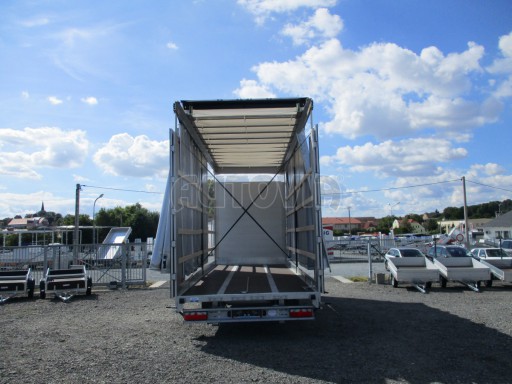 Tandemový jednoosý vzduchem brzděný přívěs AVG 10T B1 7,40x2,48/3,06 č.12