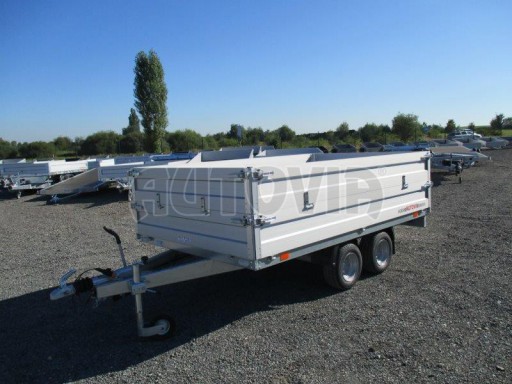 Přívěsný vozík v provedení valník s nástavbou ZV 32 2,0T B2 3,00x1,80/0,70