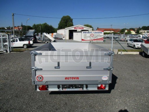 Přívěsný vozík v provedení valník s nástavbou ZV 32 2,0T B2 3,00x1,80/0,70