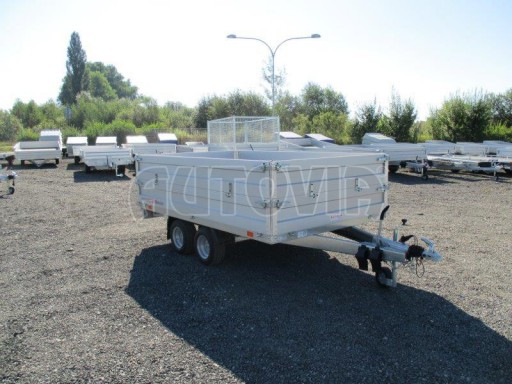 Přívěsný vozík v provedení valník s nástavbou ZV 32 2,0T B2 3,00x1,80/0,70