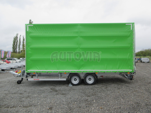 Hydraulicky sklopný přepravník VVA 6,0T 6,20x2,10/2,70 č.5