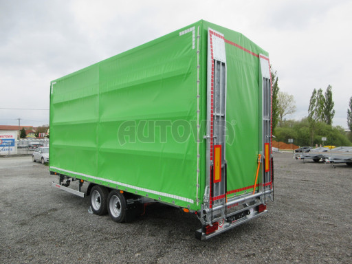 Hydraulicky sklopný přepravník VVA 6,0T 6,20x2,10/2,70 č.6