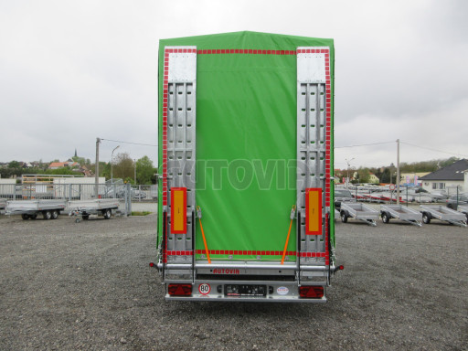 Hydraulicky sklopný přepravník VVA 6,0T 6,20x2,10/2,70 č.7