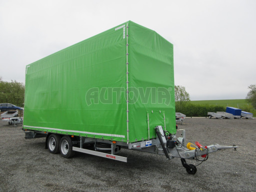 Hydraulicky sklopný přepravník VVA 6,0T 6,20x2,10/2,70 č.10