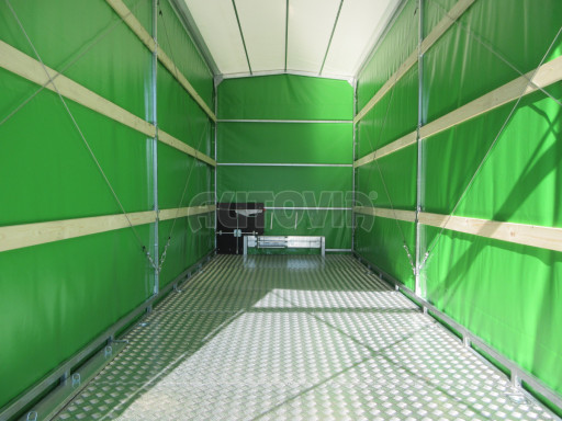 Hydraulicky sklopný přepravník VVA 6,0T 6,20x2,10/2,70 č.19