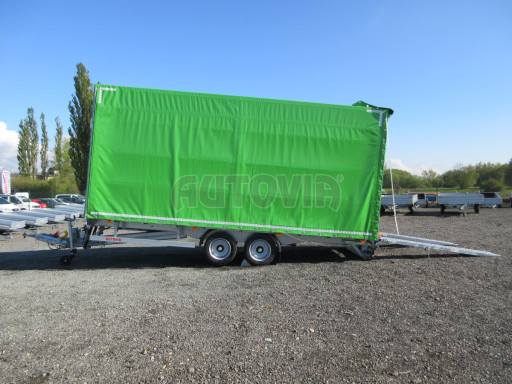 Hydraulicky sklopný přepravník VVA 6,0T 6,20x2,10/2,70 č.20