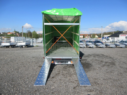 Hydraulicky sklopný přepravník VVA 6,0T 6,20x2,10/2,70 č.18