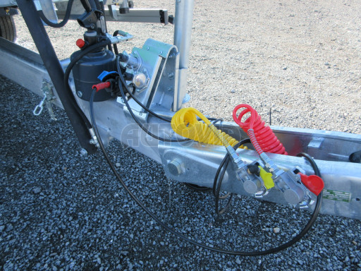 Hydraulicky sklopný přepravník VVA 6,0T 6,20x2,10/2,70 č.26