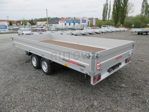 Dvounápravový přívěs ZV 41 2,7T B2 4,50x2,00/0,35 13