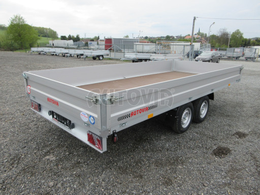 Dvounápravový přívěs ZV 41 2,7T B2 4,50x2,00/0,35 13