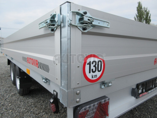 Dvounápravový přívěs ZV 41 2,7T B2 4,50x2,00/0,35 13