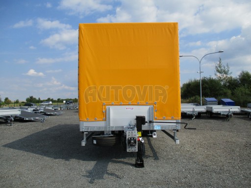 *Nákladní přívěs vzduchem brzděný AVG 10T B1 6,50x2,48/2,70G ruč č.6