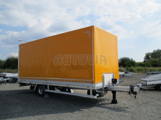 *Nákladní přívěs vzduchem brzděný AVG 10T B1 6,50x2,48/2,70G ruč č.7