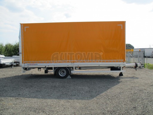 *Nákladní přívěs vzduchem brzděný AVG 10T B1 6,50x2,48/2,70G ruč č.8