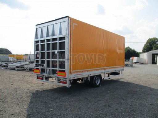 *Nákladní přívěs vzduchem brzděný AVG 10T B1 6,50x2,48/2,70G ruč č.4