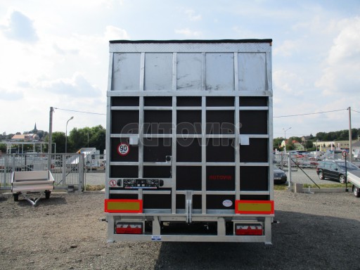 *Nákladní přívěs vzduchem brzděný AVG 10T B1 6,50x2,48/2,70G ruč č.9