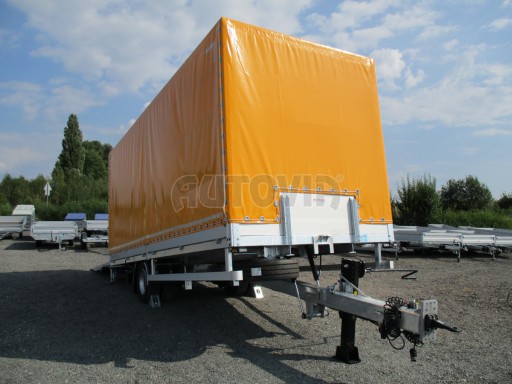 *Nákladní přívěs vzduchem brzděný AVG 10T B1 6,50x2,48/2,70G ruč č.14