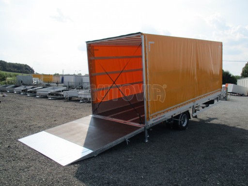 *Nákladní přívěs vzduchem brzděný AVG 10T B1 6,50x2,48/2,70G ruč č.23