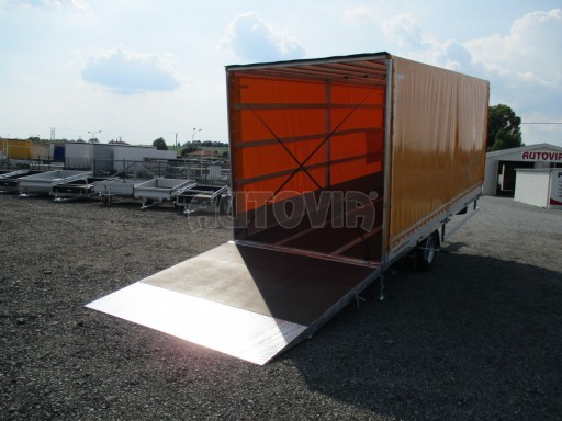 *Nákladní přívěs vzduchem brzděný AVG 10T B1 6,50x2,48/2,70G ruč č.5