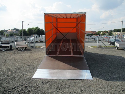 *Nákladní přívěs vzduchem brzděný AVG 10T B1 6,50x2,48/2,70G ruč č.26