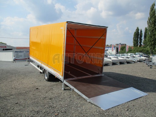 *Nákladní přívěs vzduchem brzděný AVG 10T B1 6,50x2,48/2,70G ruč č.3