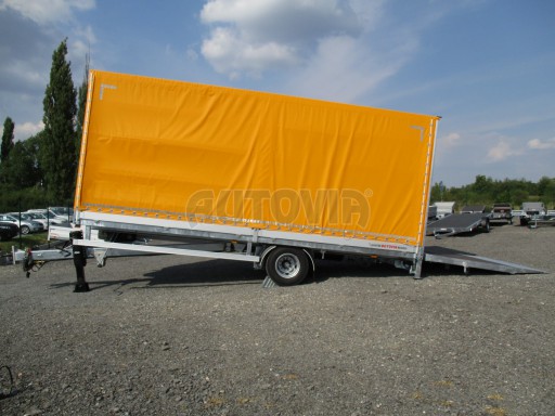 *Nákladní přívěs vzduchem brzděný AVG 10T B1 6,50x2,48/2,70G ruč č.30