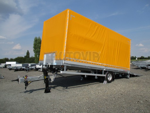 *Nákladní přívěs vzduchem brzděný AVG 10T B1 6,50x2,48/2,70G ruč č.31