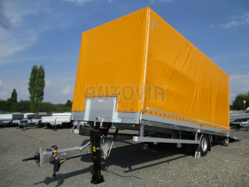 *Nákladní přívěs vzduchem brzděný AVG 10T B1 6,50x2,48/2,70G ruč č.1