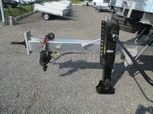 *Nákladní přívěs vzduchem brzděný AVG 10T B1 6,50x2,48/2,70G ruč č.33