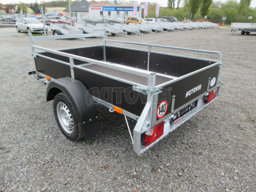 Nebrzděný jednoosý přívěs VA 750kg 2,06x1,27/0,30 č.4