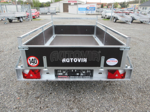 Nebrzděný jednoosý přívěs VA 750kg 2,06x1,27/0,30 č.5