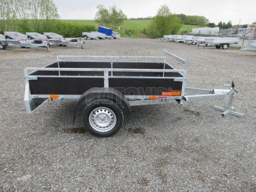 Nebrzděný jednoosý přívěs VA 750kg 2,06x1,27/0,30 č.7